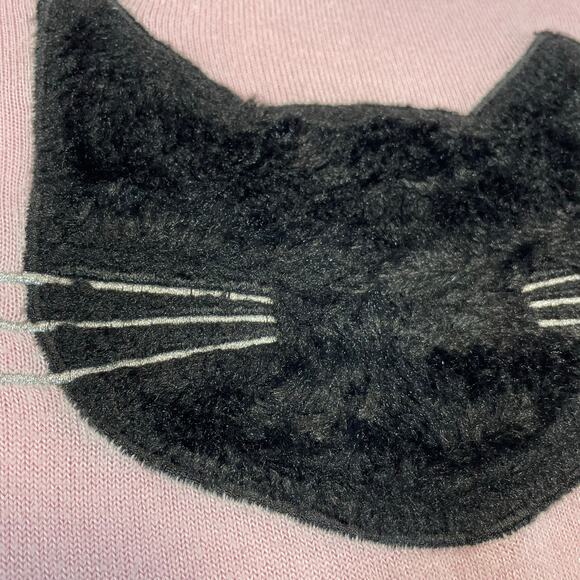 Arizona Black Cat Pink Plus Size Women's 3XL Pullover Loungewear Cozy Comfy - Picture 4 of 5